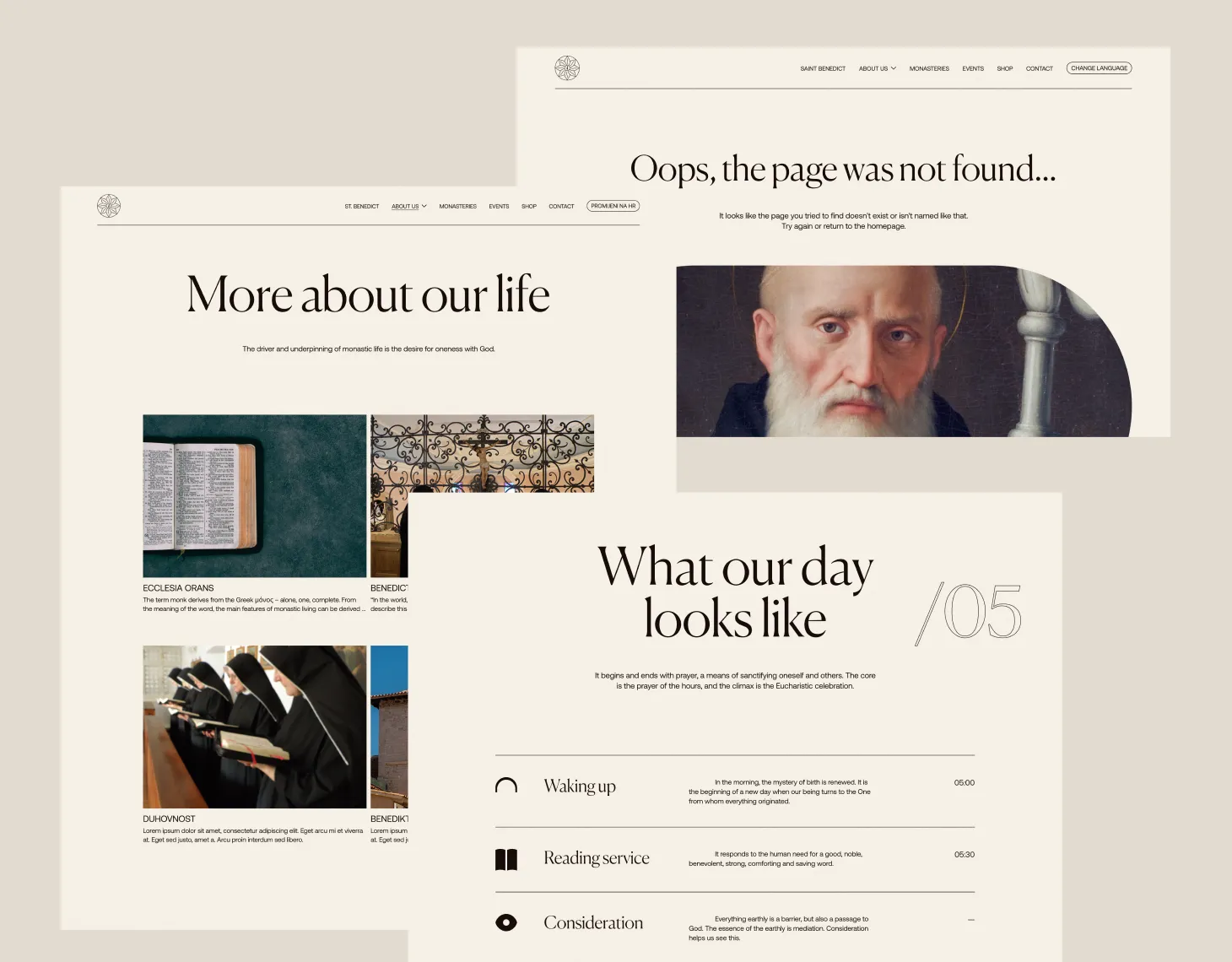 Clean and Minimalistic Design