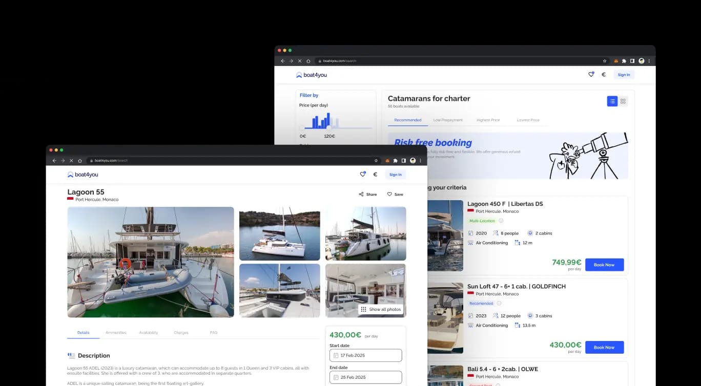 Charter Booking Systems