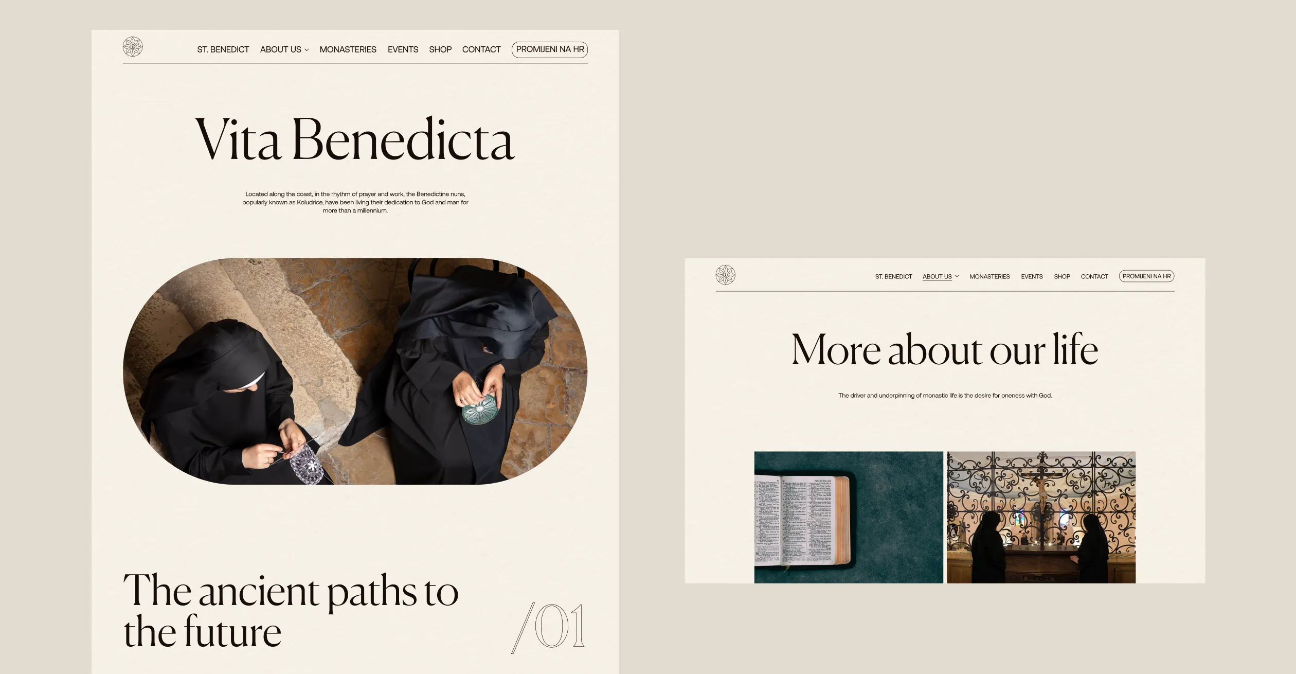 Vita Benedicta Website